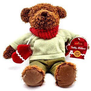 Hallmark Teddy Mittens 100 Year Anniversary Bear Theodore Roosevelt 1902-200